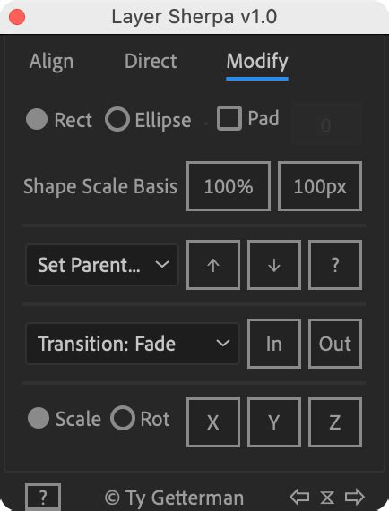Aescripts Layer Sherpa 1.0