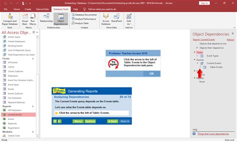 Professor Teaches Excel 2019